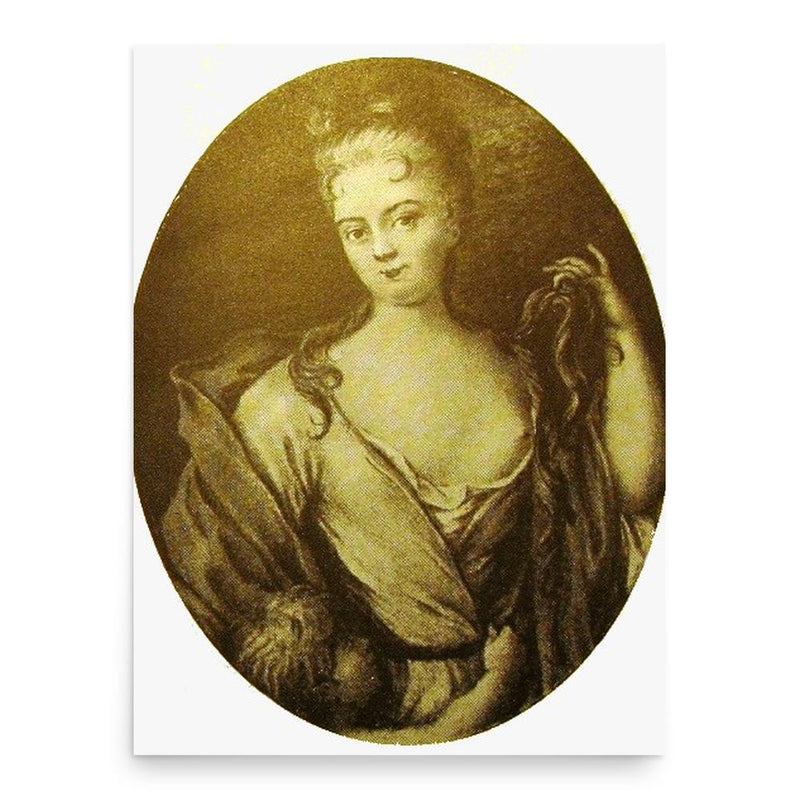 Elisabeth Helene von Vieregg poster print, in size 18x24 inches.