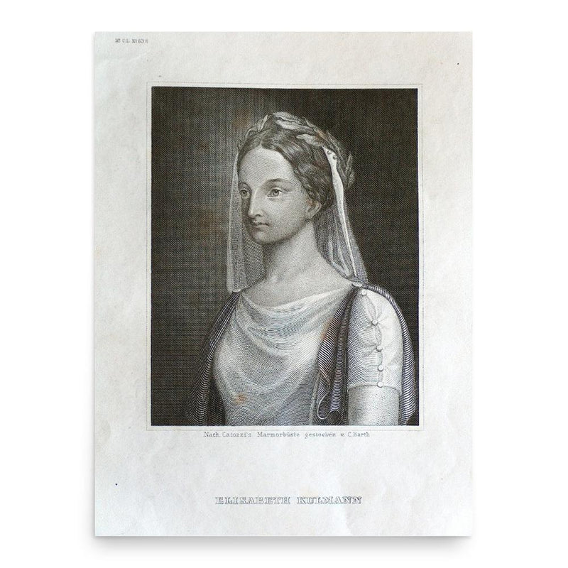 Elisabeth Kulmann poster print, in size 18x24 inches.