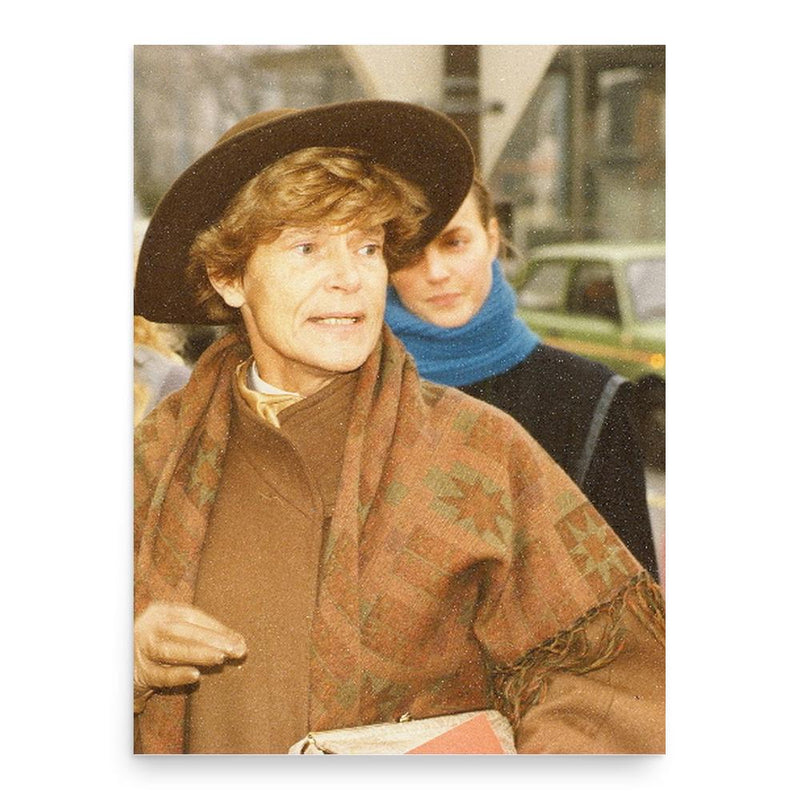 Elisabeth Lichtenberger poster print, in size 18x24 inches.