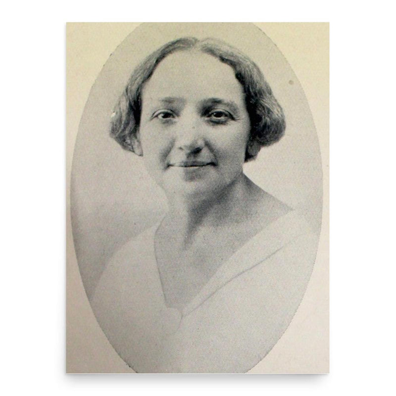 Elisabeth Rotten poster print, in size 18x24 inches.