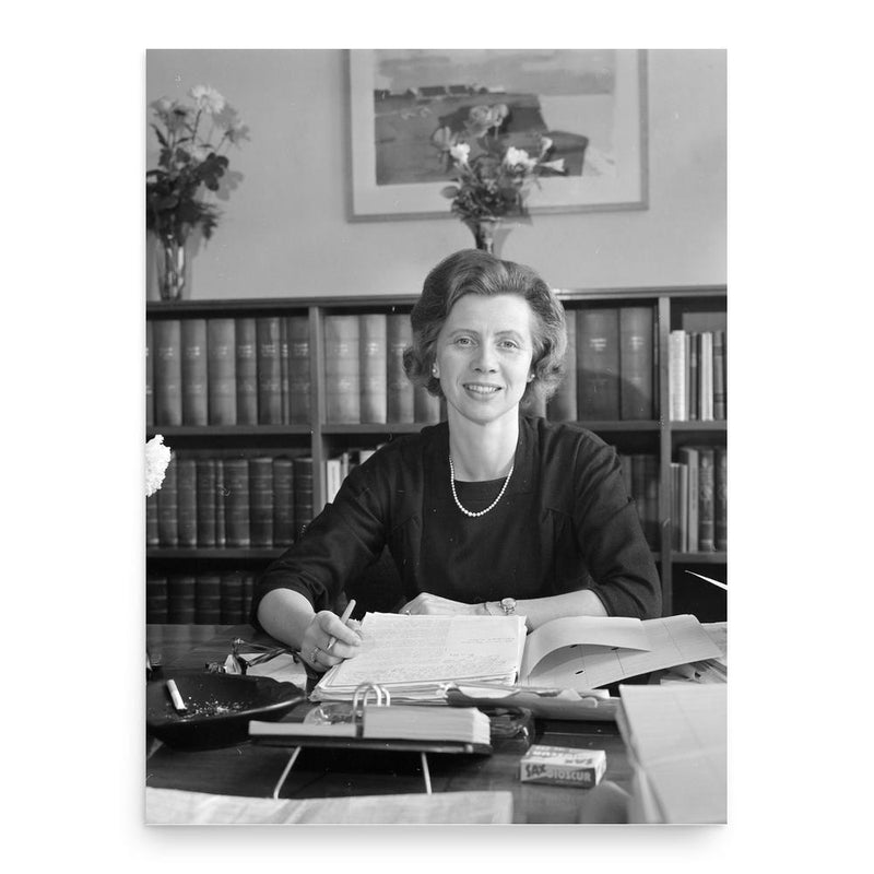 Elisabeth Schweigaard Selmer poster print, in size 18x24 inches.