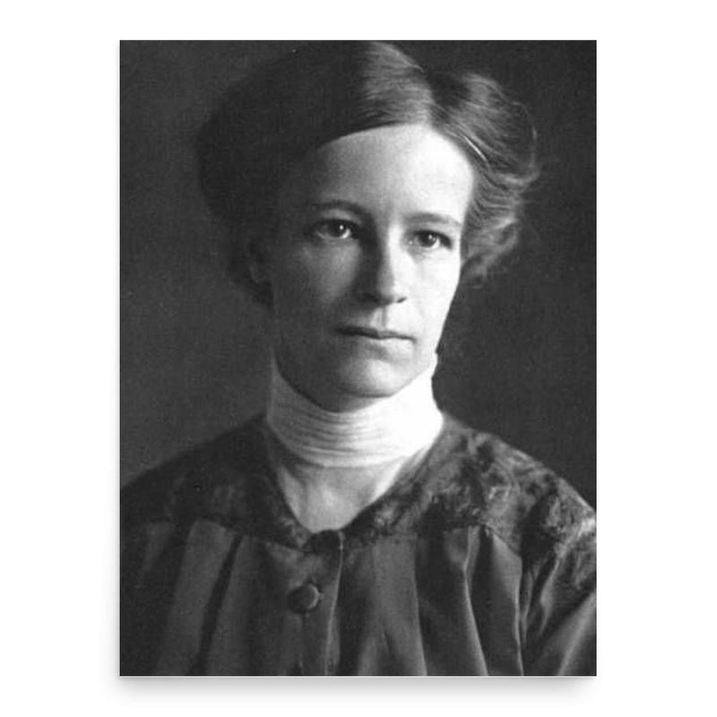 Elisabeth Vreede poster print, in size 18x24 inches.