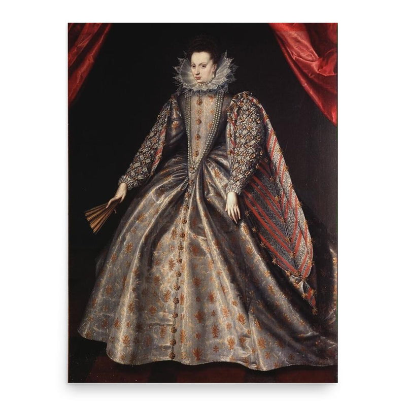 Elisabeth of Lorraine poster print, in size 18x24 inches.
