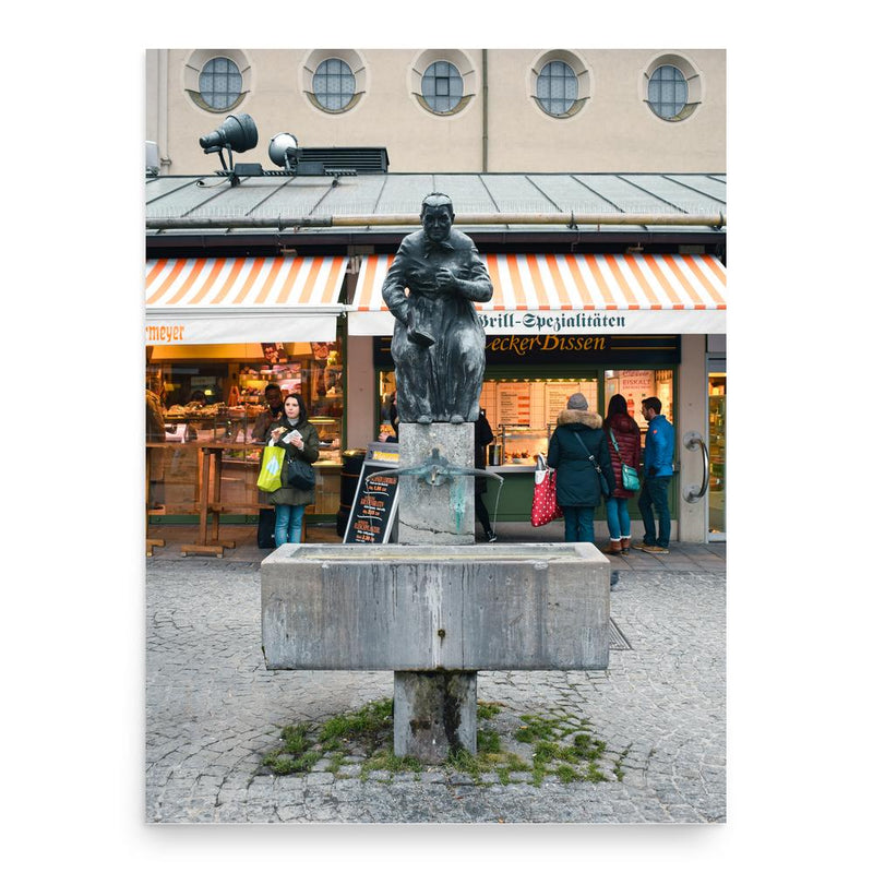 Elise Aulinger poster print, in size 18x24 inches.