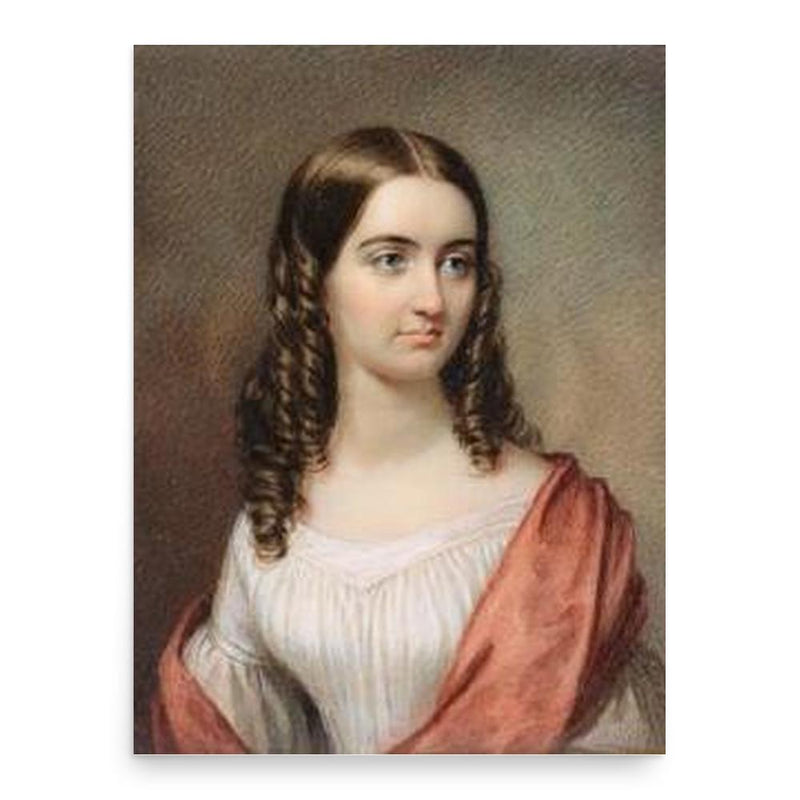 Elise Justine Bayard poster print, in size 18x24 inches.