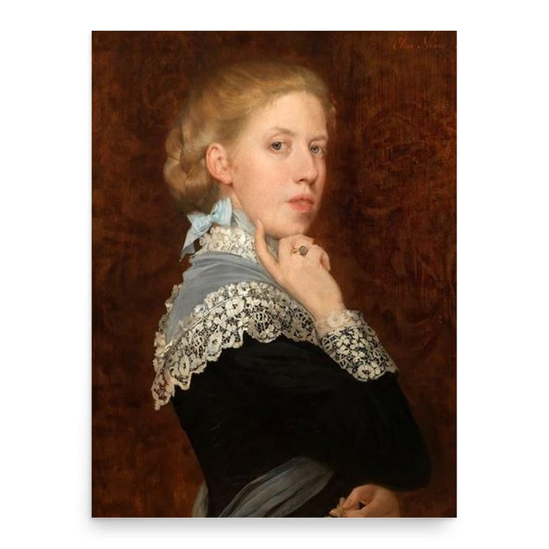 Elise Ransonnet-Villez poster print, in size 18x24 inches.