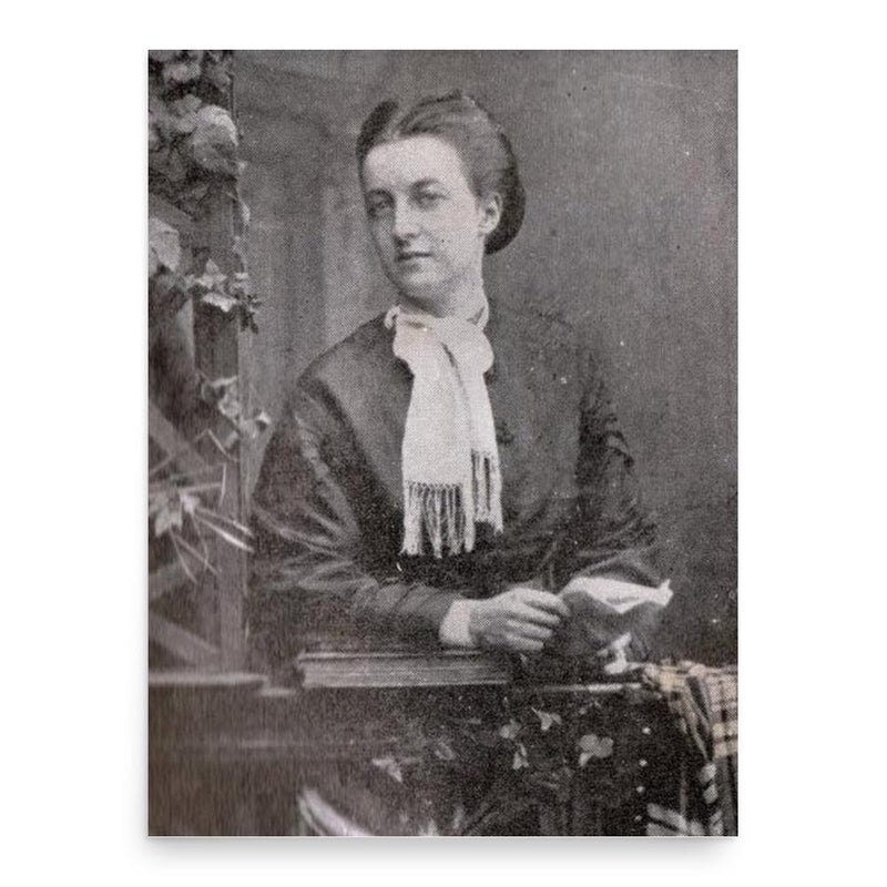 Elise Sandes poster print, in size 18x24 inches.