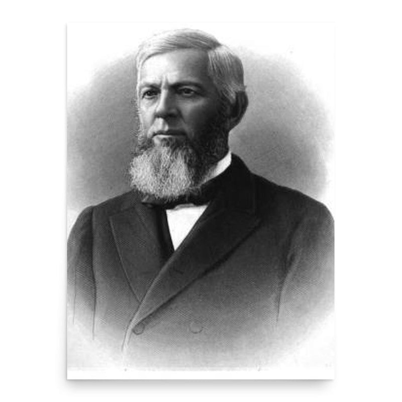 Elisha Capen Monk poster print, in size 18x24 inches.