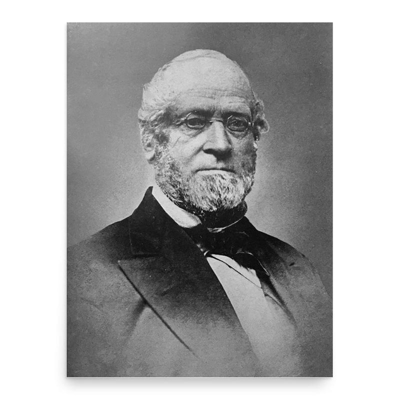 Elisha Foote poster print, in size 18x24 inches.