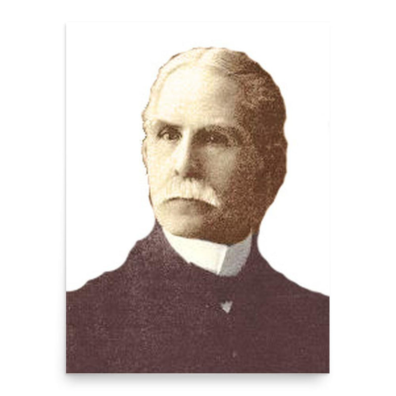 Elisha Hoffman poster print, in size 18x24 inches.