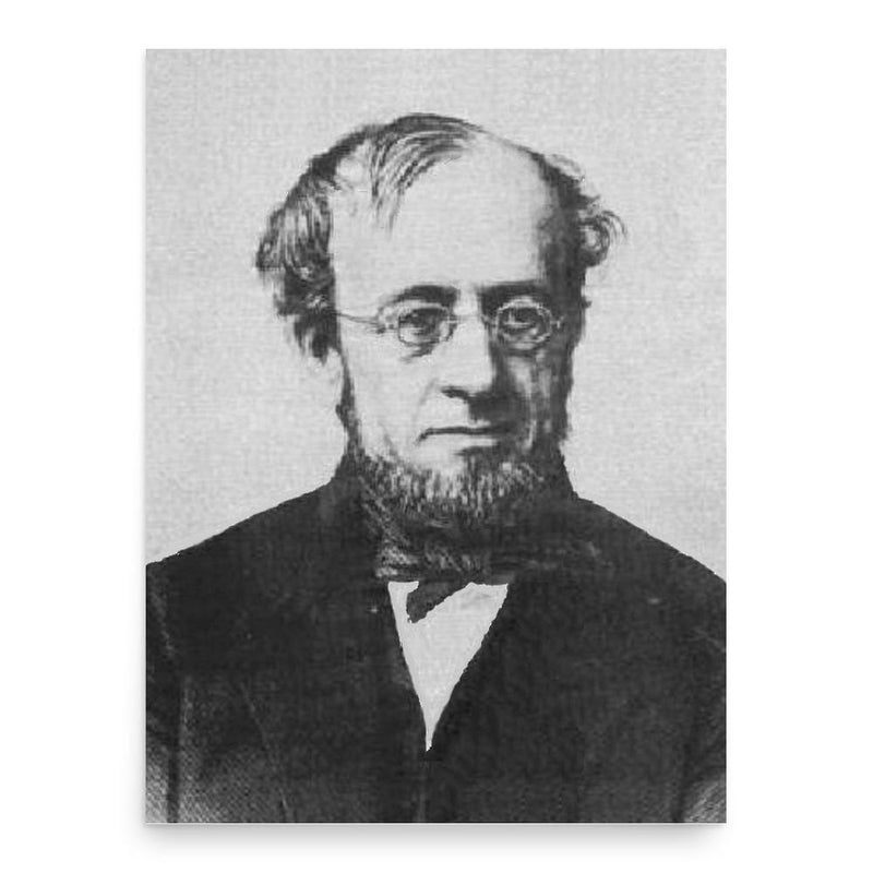 Elisha Hunt Allen poster print, in size 18x24 inches.