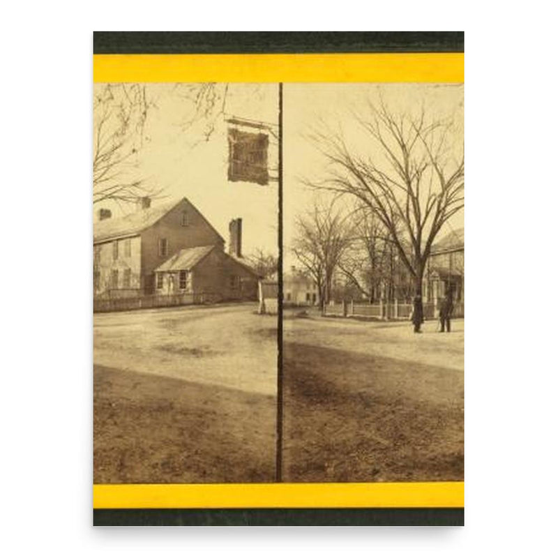 Elisha Leavitt poster print, in size 18x24 inches.