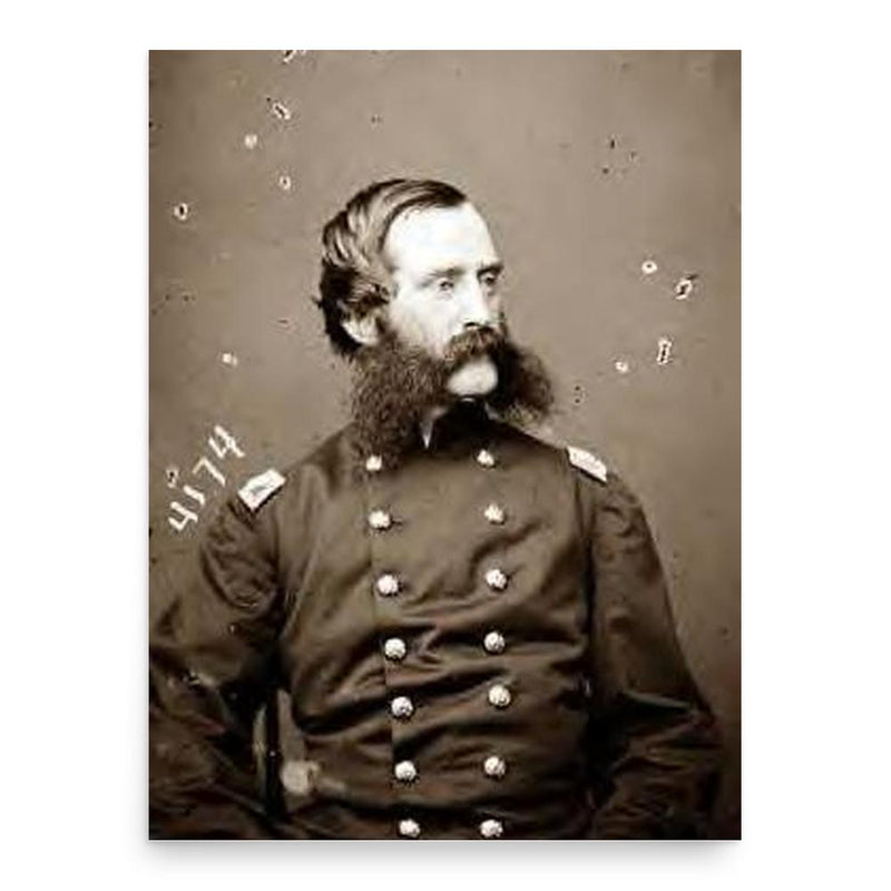 Elisha Marshall poster print, in size 18x24 inches.