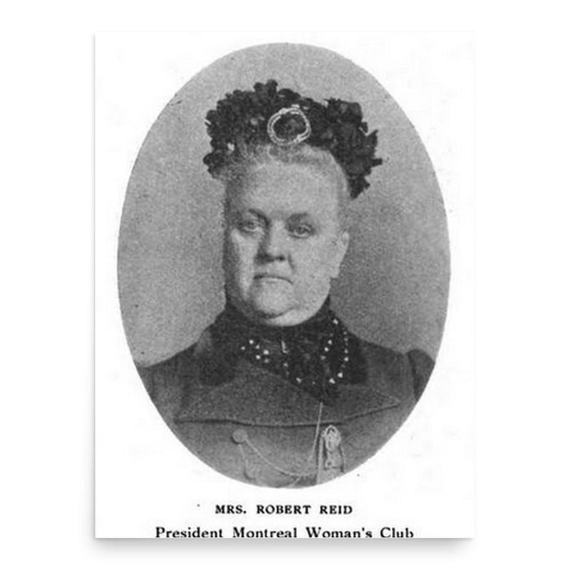 Eliza Ann McIntosh Reid poster print, in size 18x24 inches.