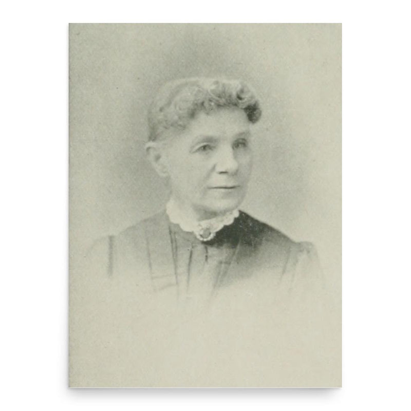 Eliza Boardman Burnz poster print, in size 18x24 inches.