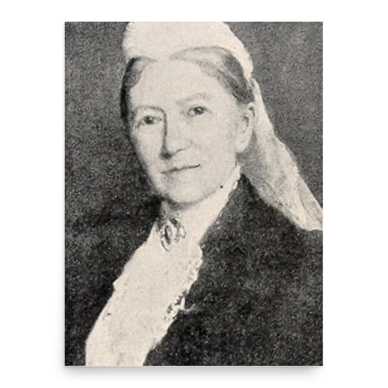 Eliza Brightwen poster print, in size 18x24 inches.