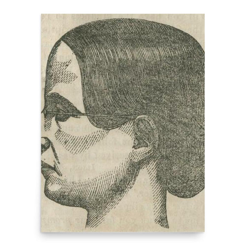 Eliza Farnham poster print, in size 18x24 inches.