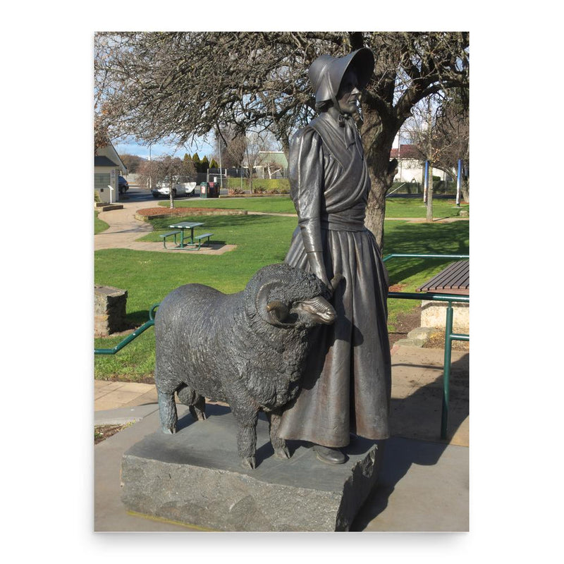 Eliza Forlonge poster print, in size 18x24 inches.