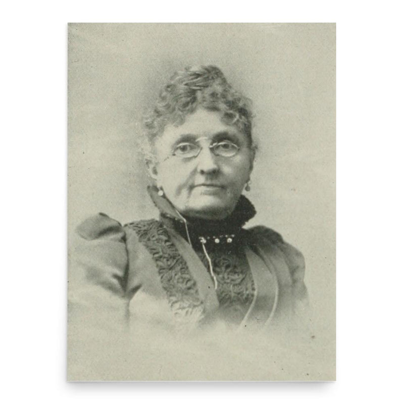 Eliza Hendricks poster print, in size 18x24 inches.