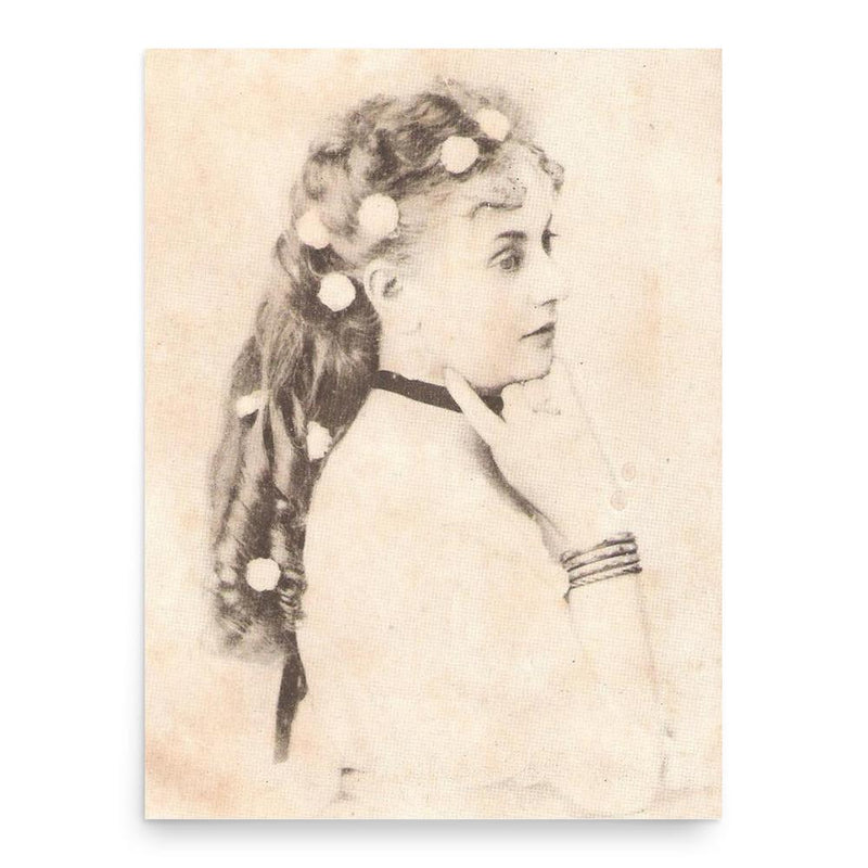 Eliza Lynch poster print, in size 18x24 inches.