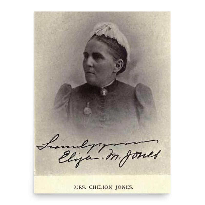 Eliza Maria Harvey poster print, in size 18x24 inches.