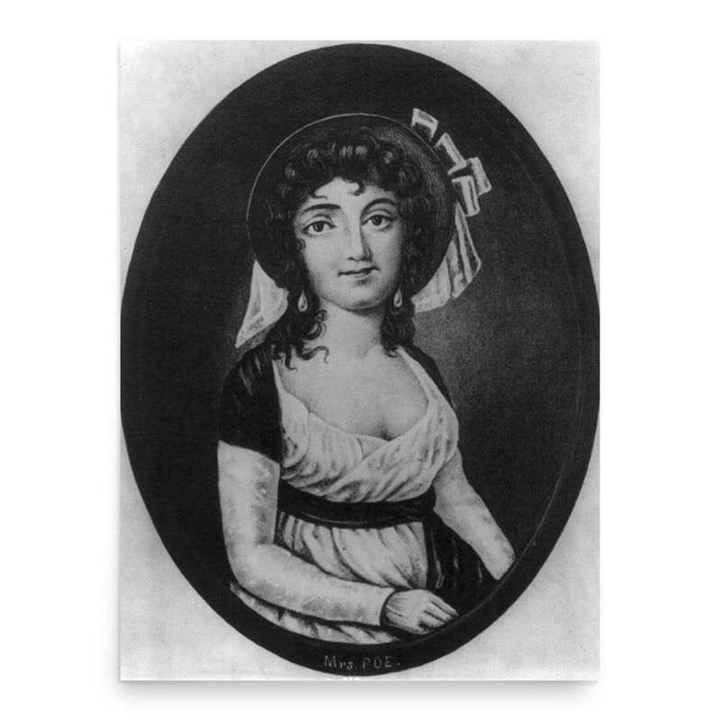 Eliza Poe poster print, in size 18x24 inches.