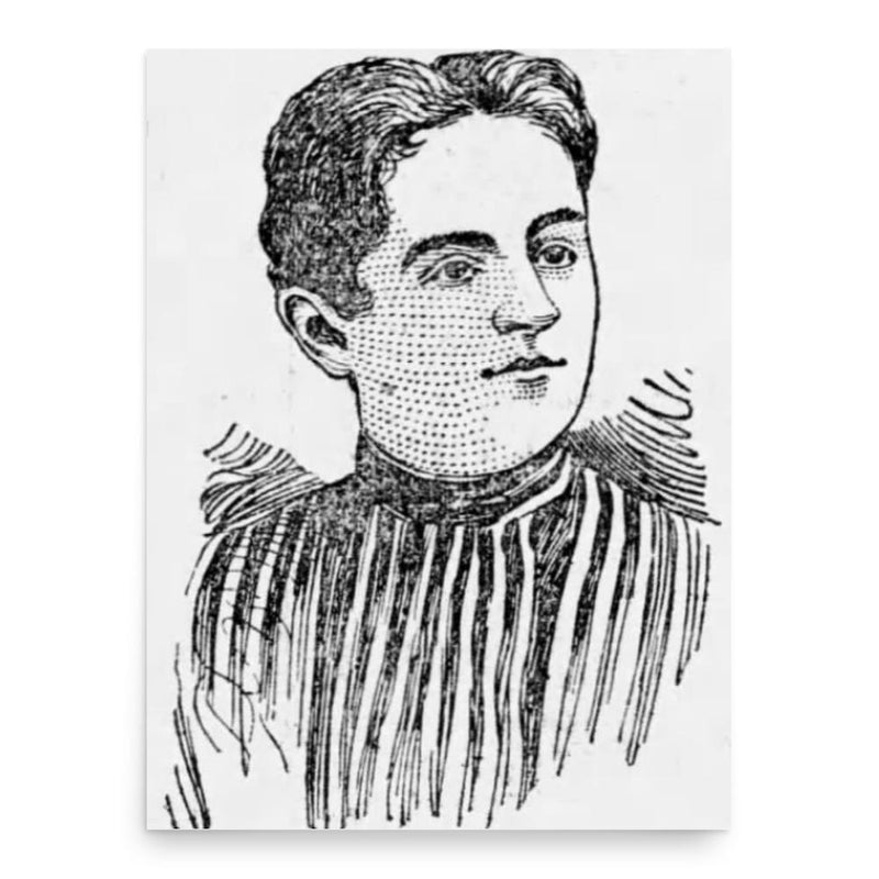 Eliza Putnam Heaton poster print, in size 18x24 inches.