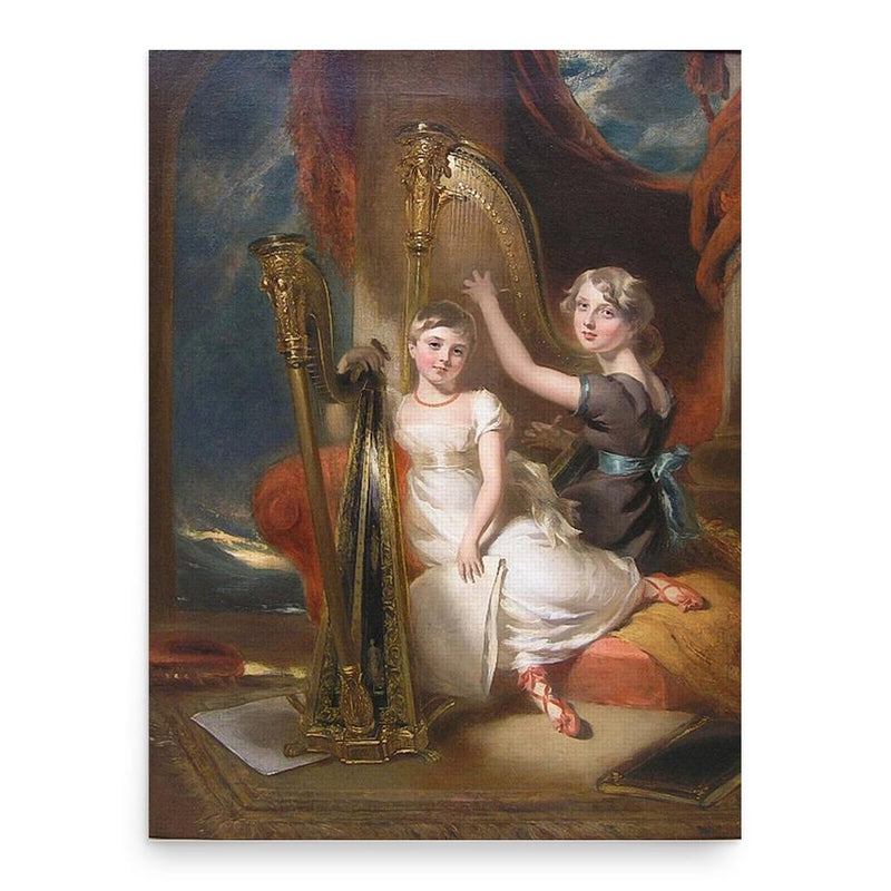 Eliza Sharpe poster print, in size 18x24 inches.