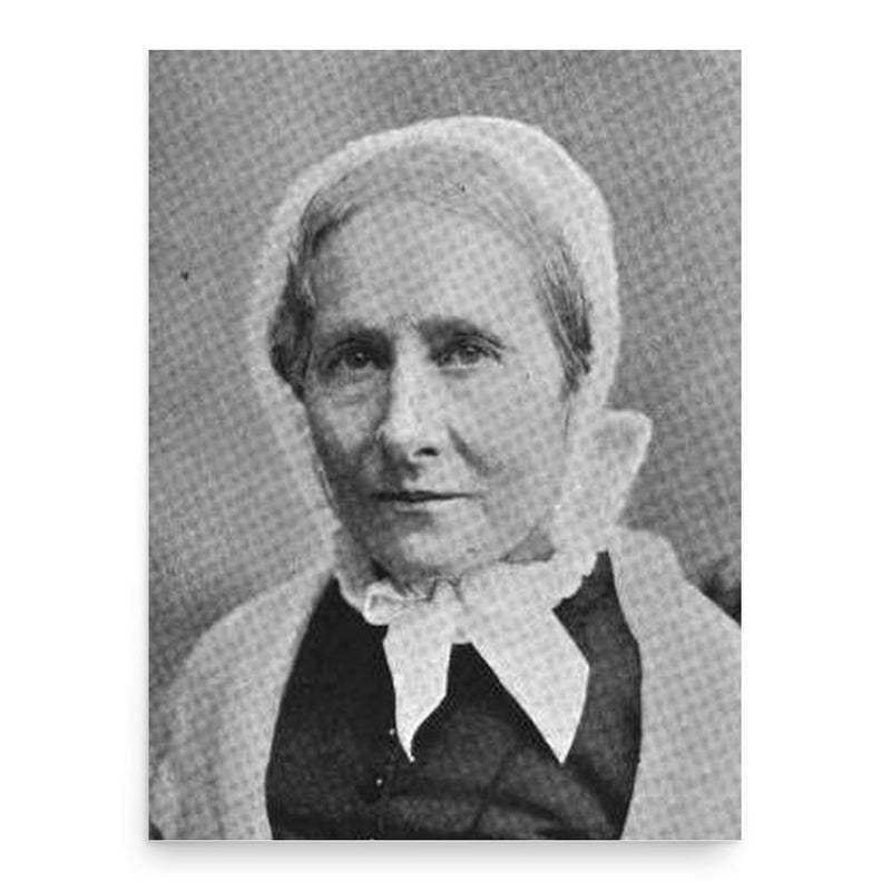 Eliza Wigham poster print, in size 18x24 inches.