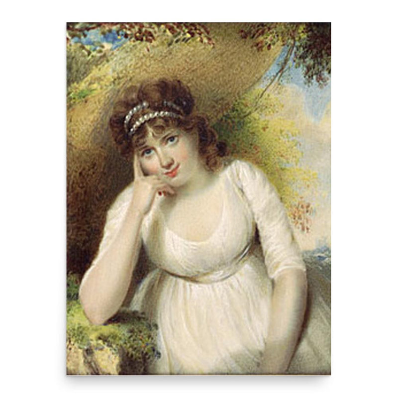 Elizabeth Amherst Hale poster print, in size 18x24 inches.