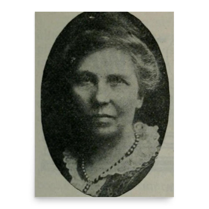 Elizabeth Anne Wells Cannon poster print, in size 18x24 inches.