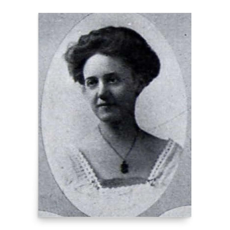 Elizabeth Bancroft Schlesinger poster print, in size 18x24 inches.