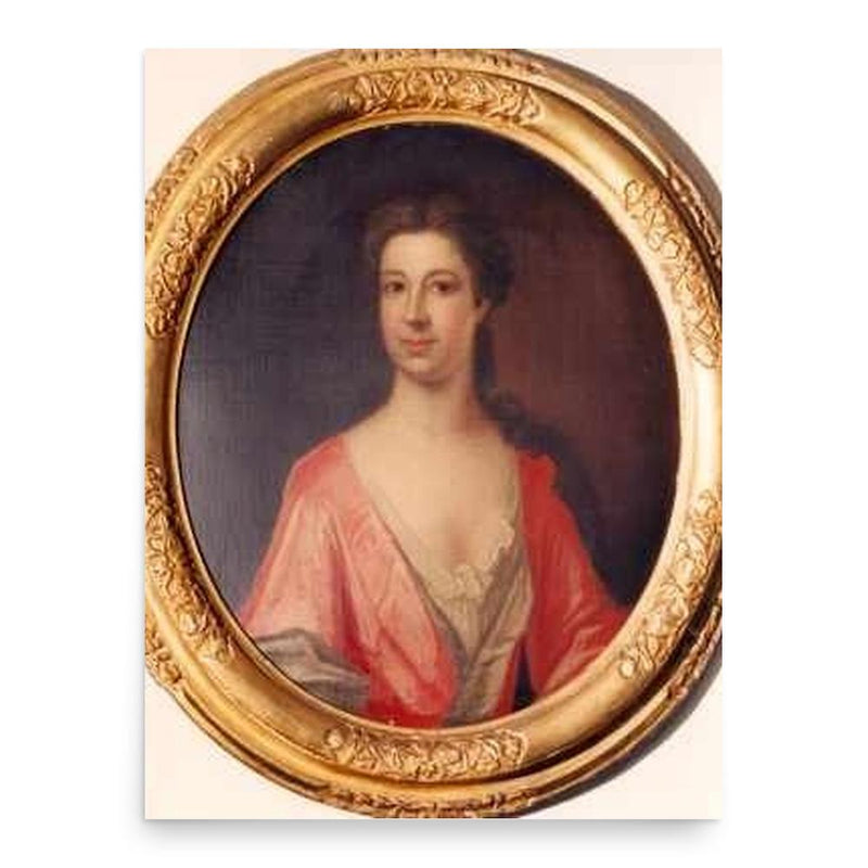 Elizabeth Barnard poster print, in size 18x24 inches.