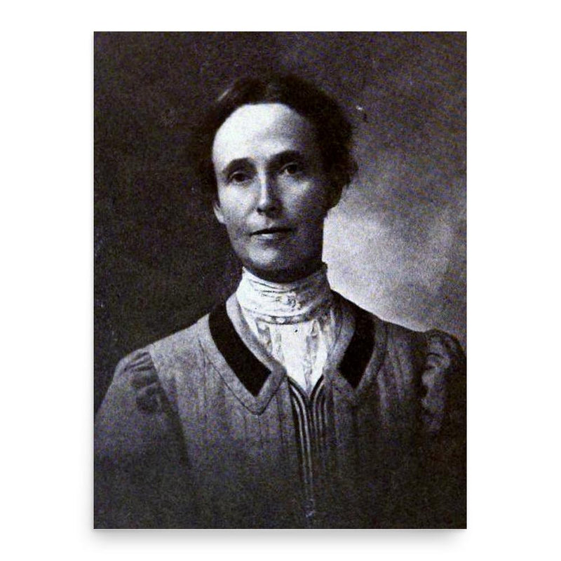 Elizabeth Barrows Ussher poster print, in size 18x24 inches.