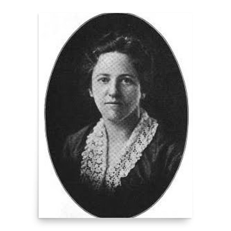 Elizabeth Bass poster print, in size 18x24 inches.