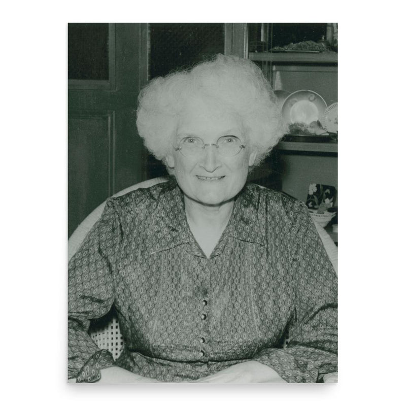 Elizabeth Bernard poster print, in size 18x24 inches.