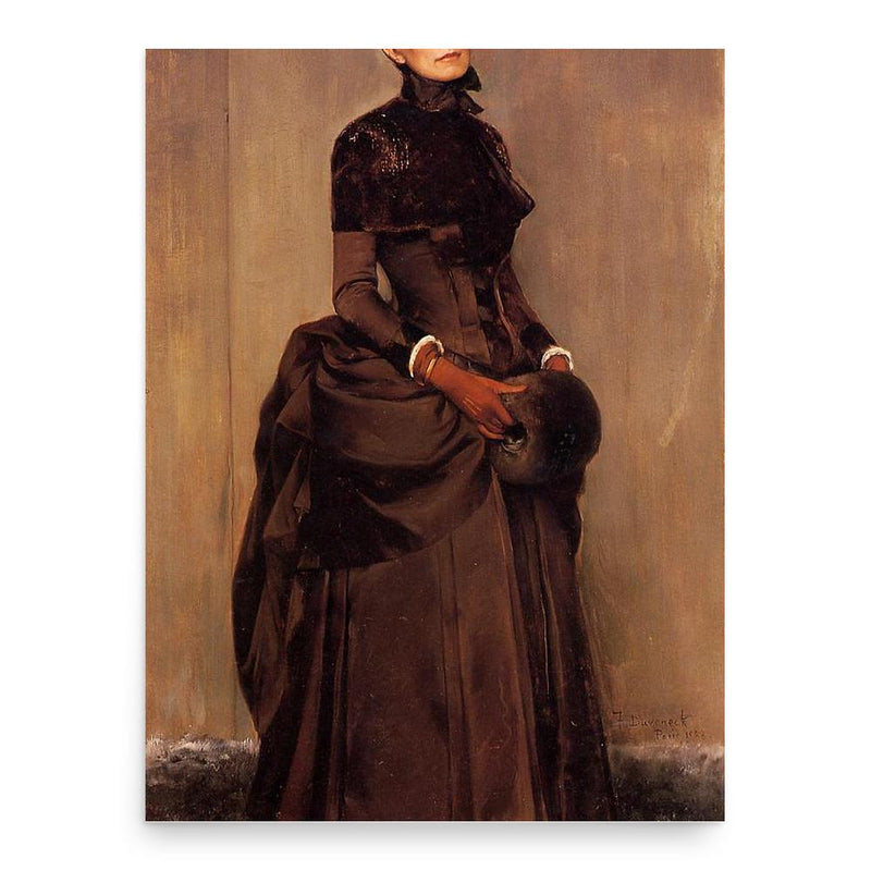 Elizabeth Boott poster print, in size 18x24 inches.