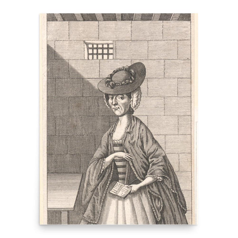 Elizabeth Brownrigg poster print, in size 18x24 inches.