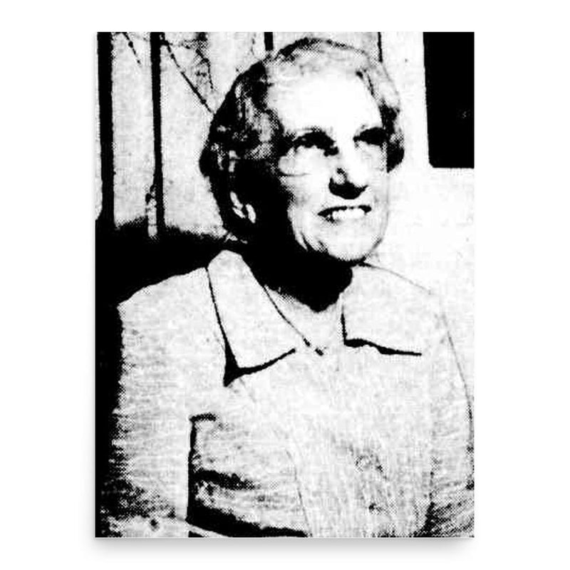 Elizabeth Chifley poster print, in size 18x24 inches.