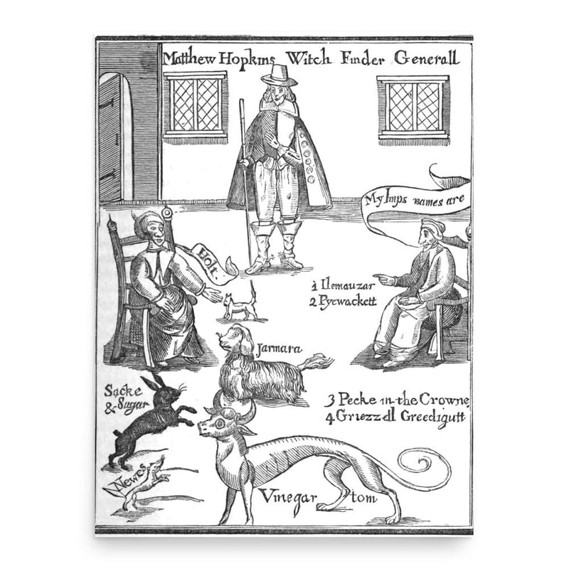 Elizabeth Clarke poster print, in size 18x24 inches.