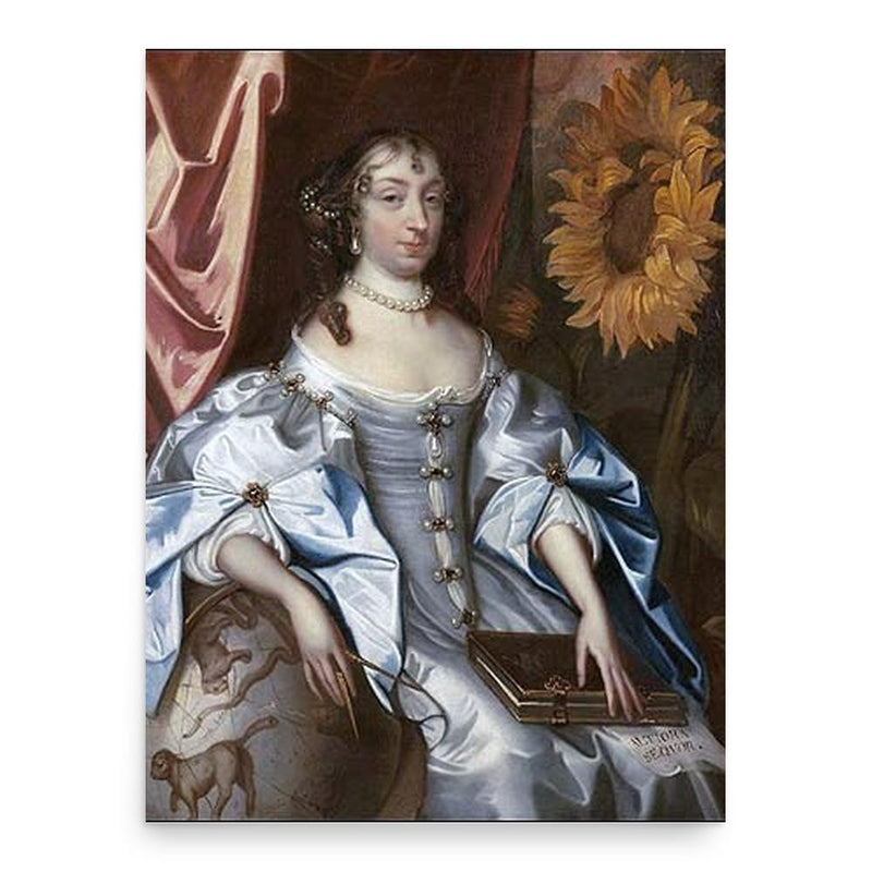 Elizabeth Claypole poster print, in size 18x24 inches.