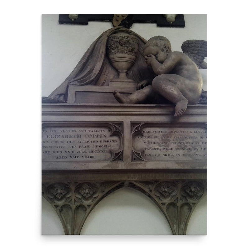 Elizabeth Coppin poster print, in size 18x24 inches.