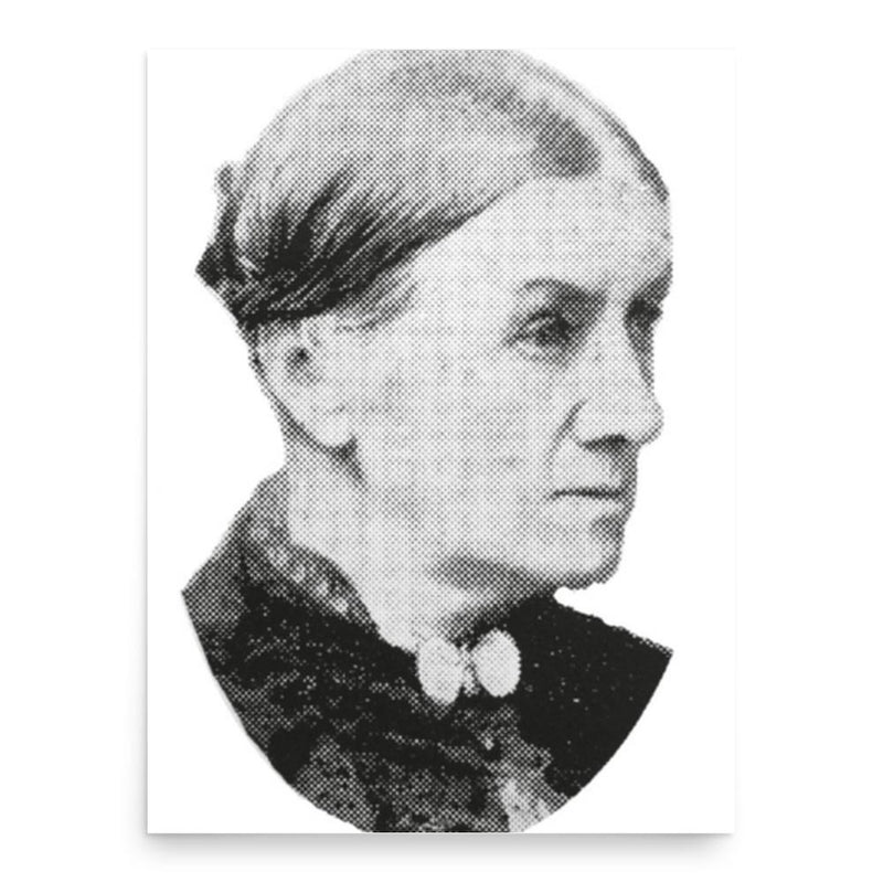 Elizabeth Coxen poster print, in size 18x24 inches.