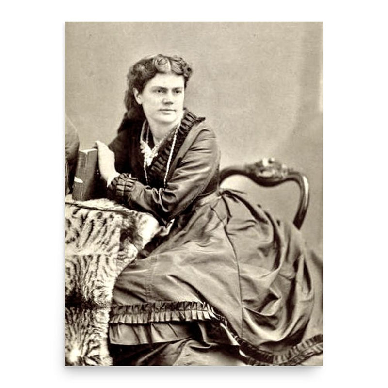 Elizabeth Crocker Bowers poster print, in size 18x24 inches.