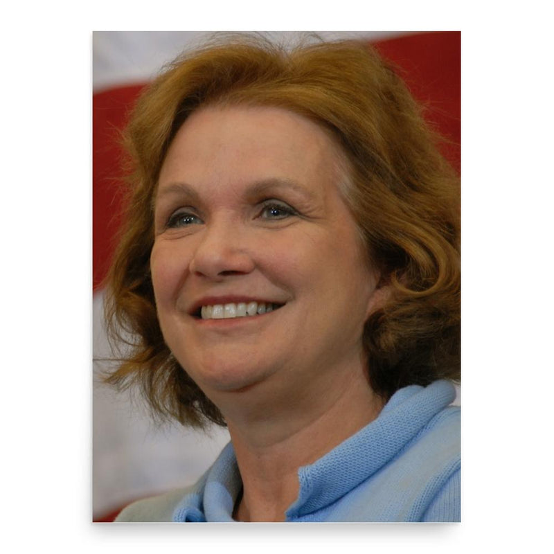 Elizabeth Edwards poster print, in size 18x24 inches.