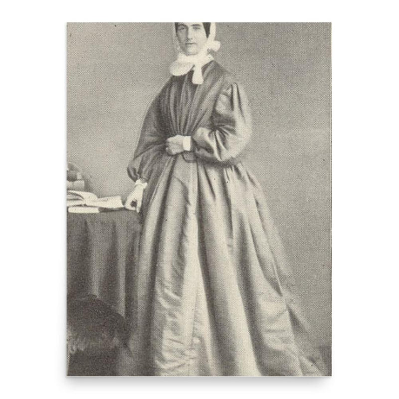 Elizabeth Ferard poster print, in size 18x24 inches.