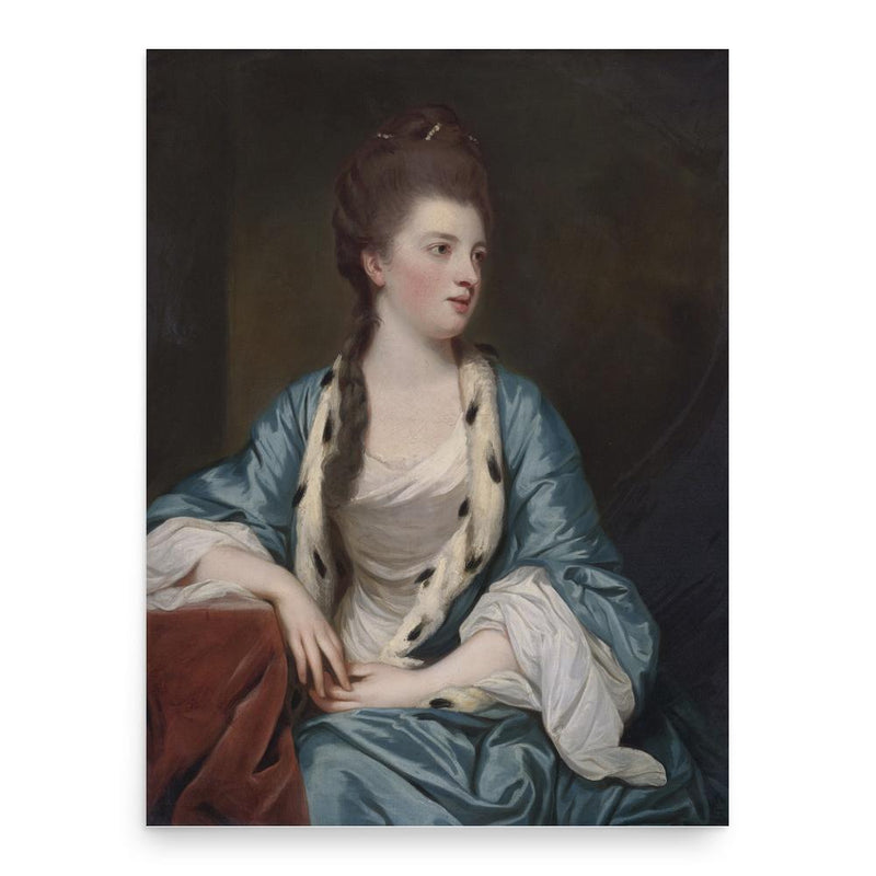 Elizabeth Fortescue poster print, in size 18x24 inches.