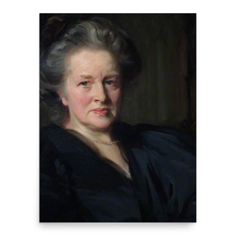 Elizabeth Garrett Anderson poster print, in size 18x24 inches.