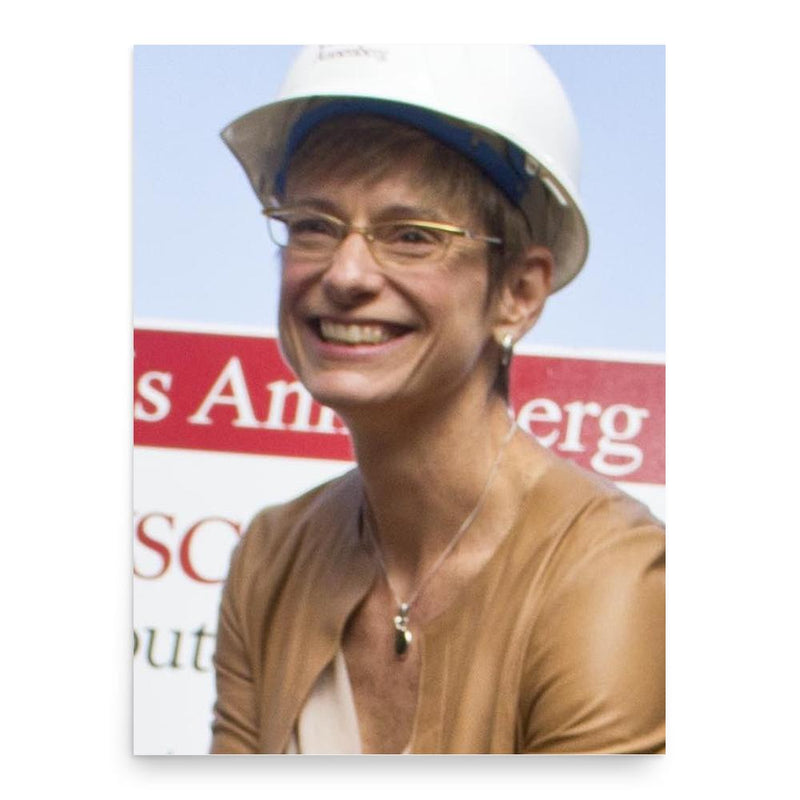 Elizabeth Garrett poster print, in size 18x24 inches.