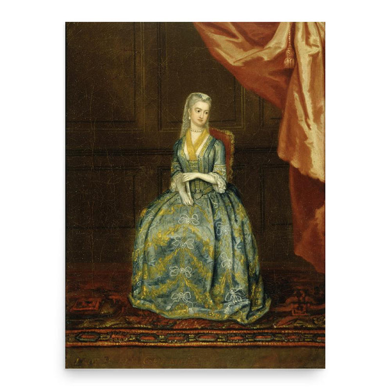 Elizabeth Germain poster print, in size 18x24 inches.